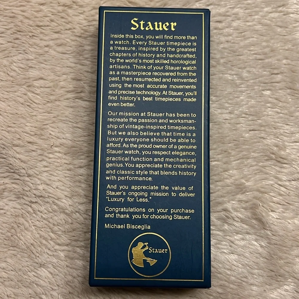 STAUER URBAN BLUE WATCH - Picture 14 of 15